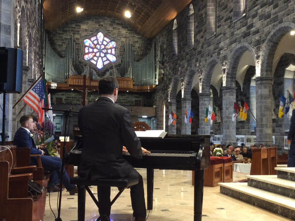 Sean De Burca , Wedding Piano Singer at Galway Cathedral